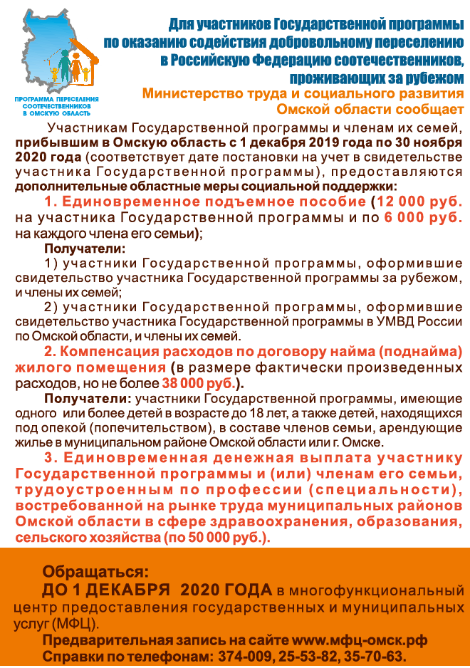 Региональная Программа Переселения Соотечественников Из-За Рубежа